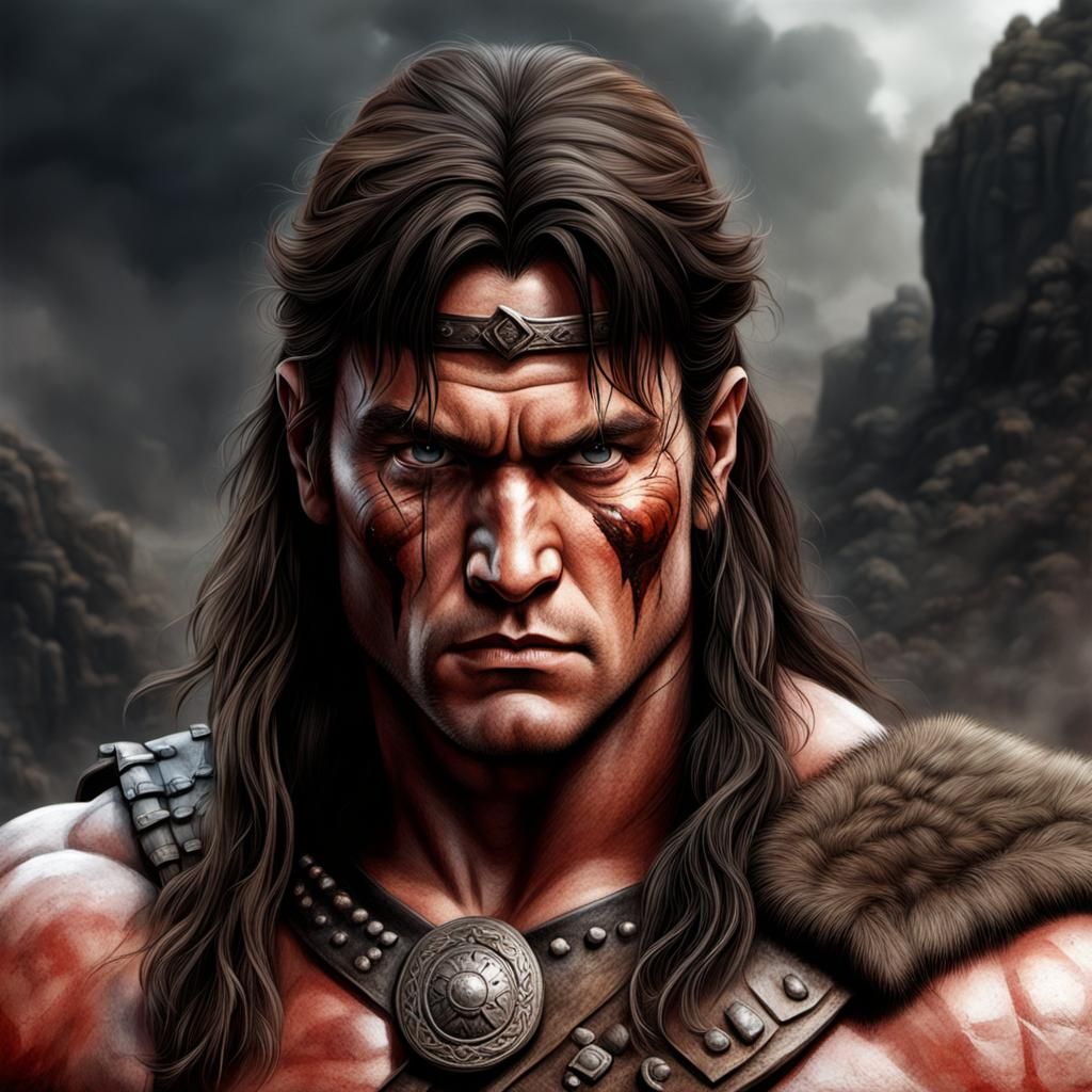 Photorealistic Conan the Barbarian