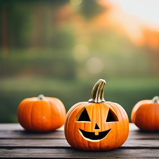 Pumpkin Still Life in Professional Photography Style