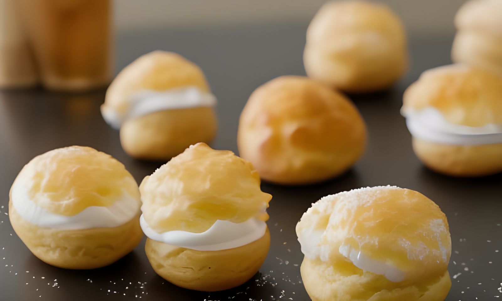 National Cream Puff Day AI Rendition
