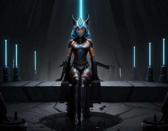 Ahsoka Tano as Goddess of Darkness