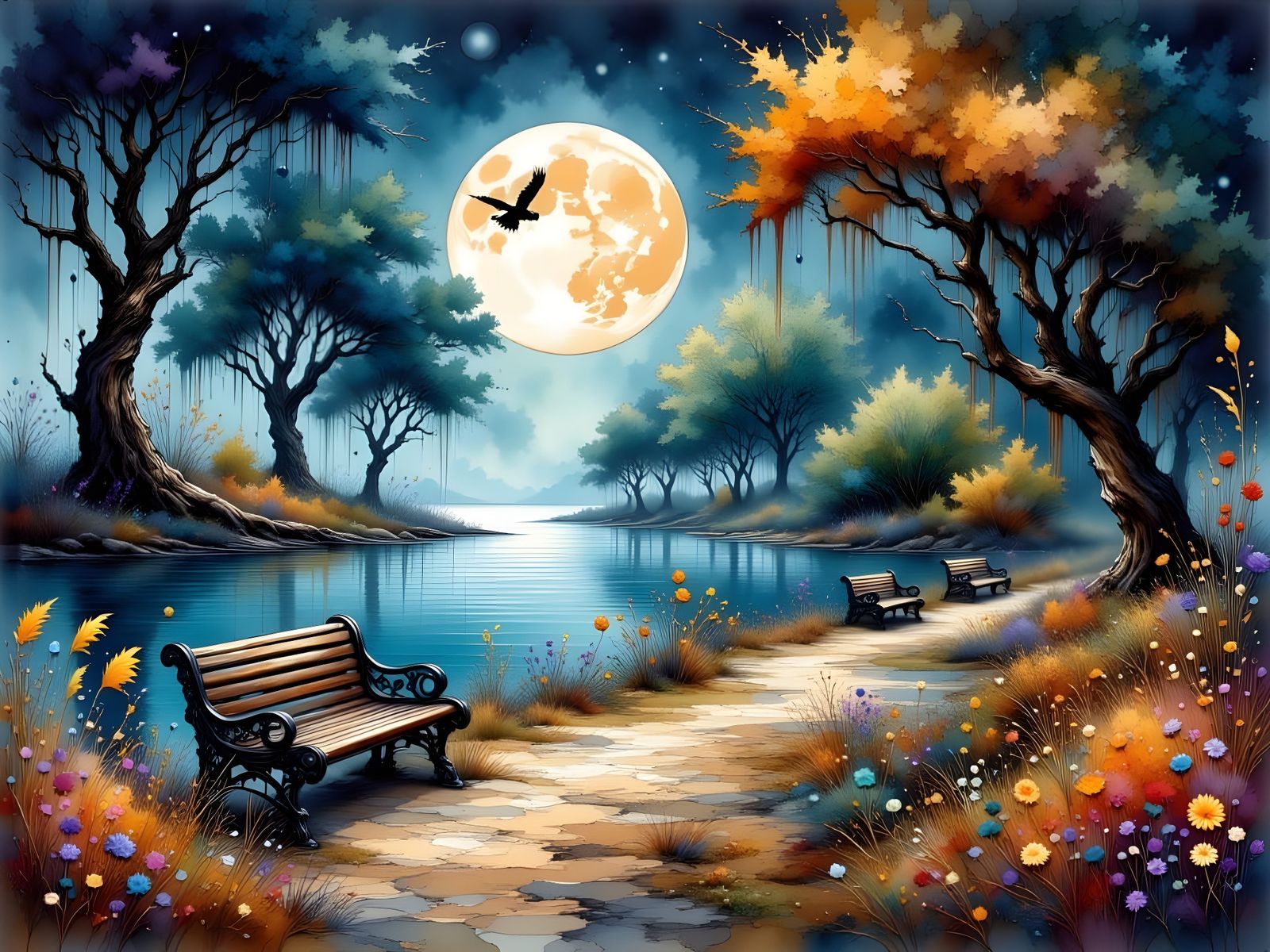 Le Jardin des Lunes Murmurantes....