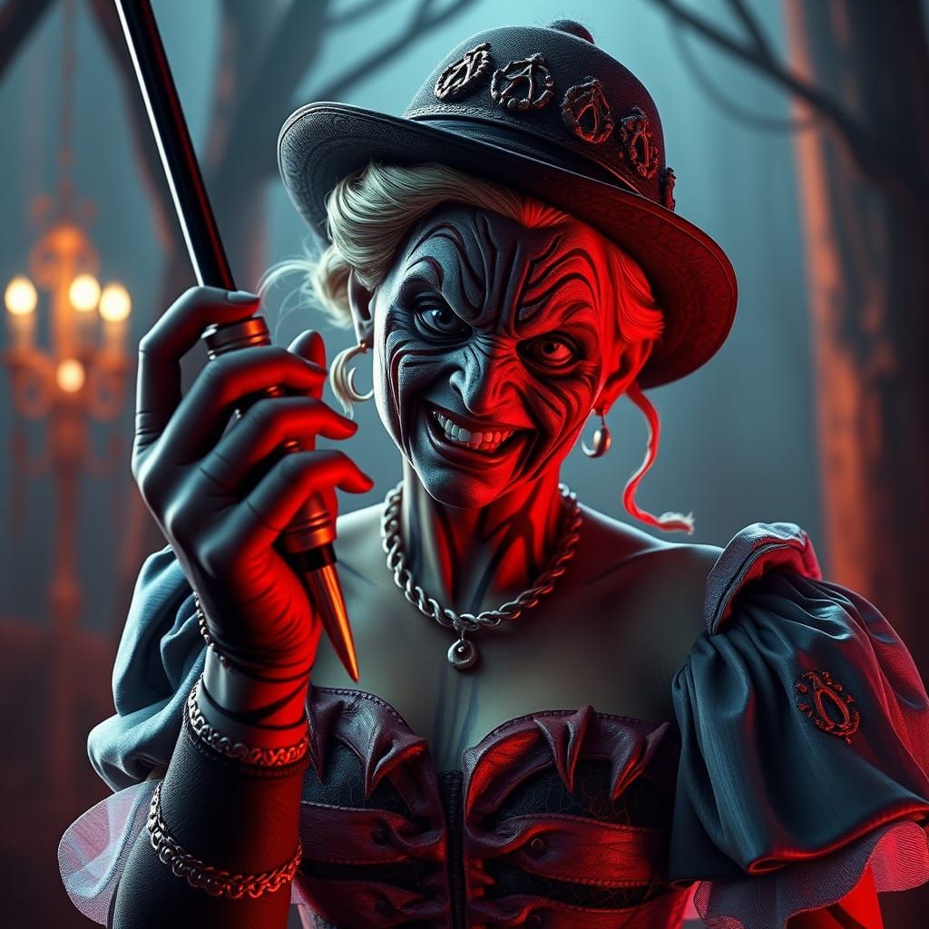 Cinderella Meets Nightmare Freddy in a Dark Fantasy World