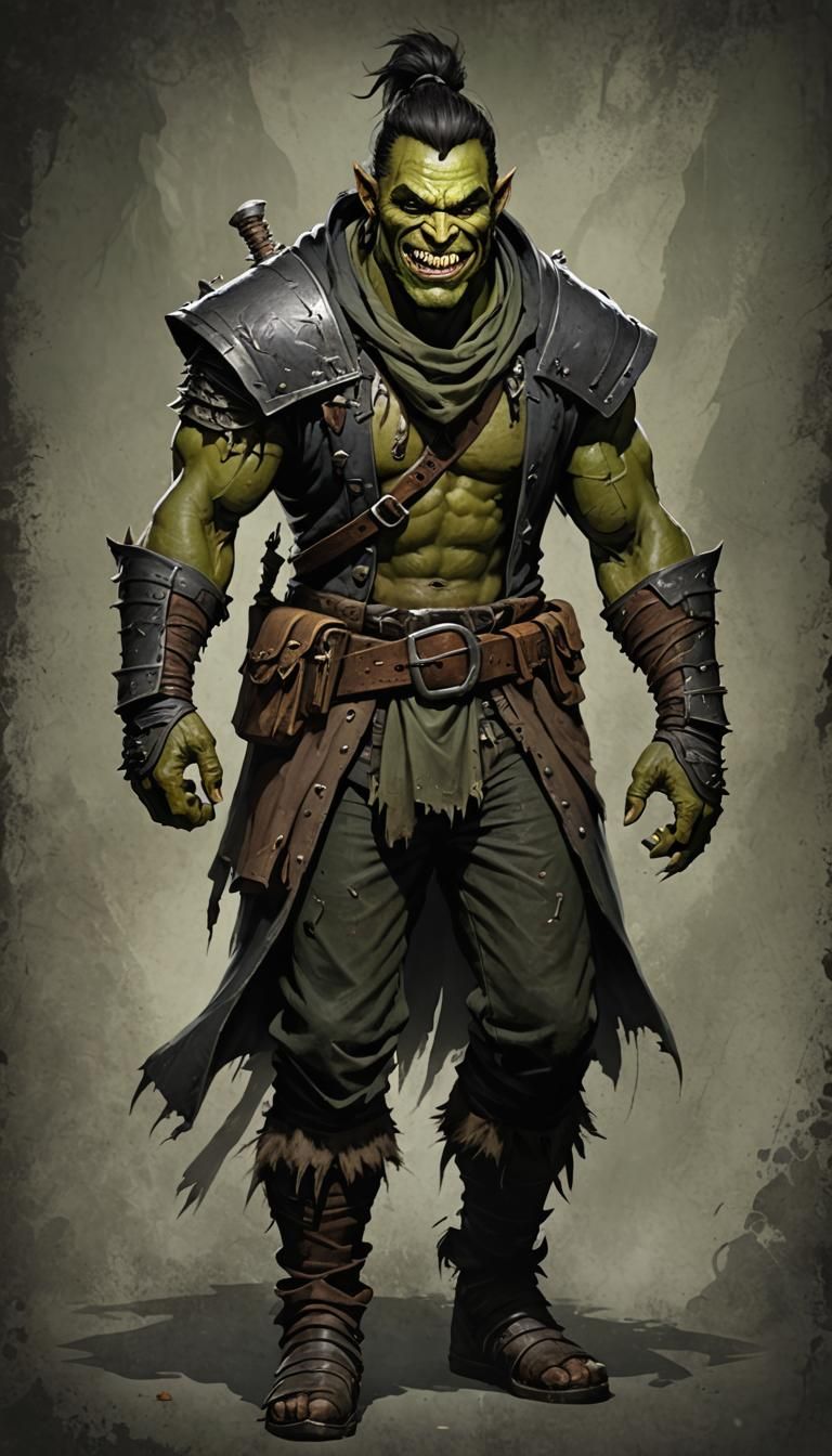 Half orc rogue