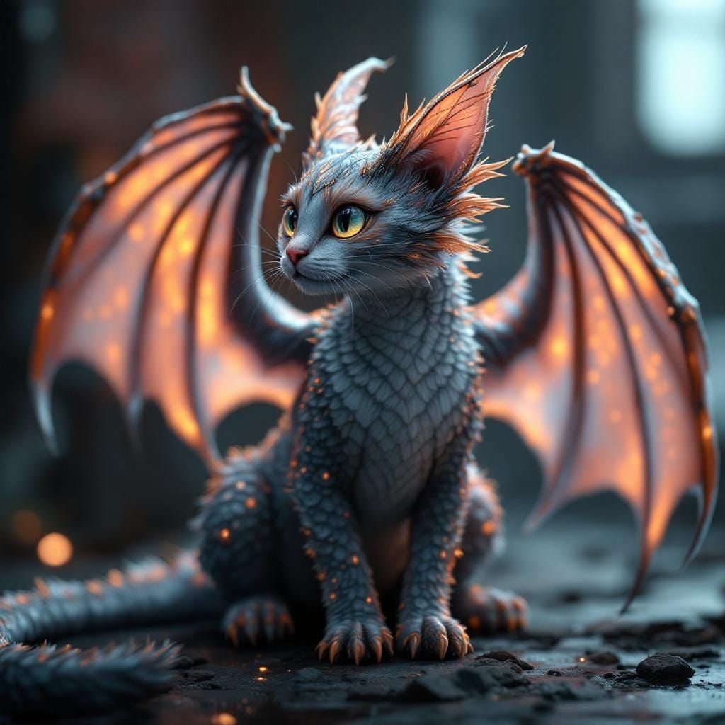 Dragon cat