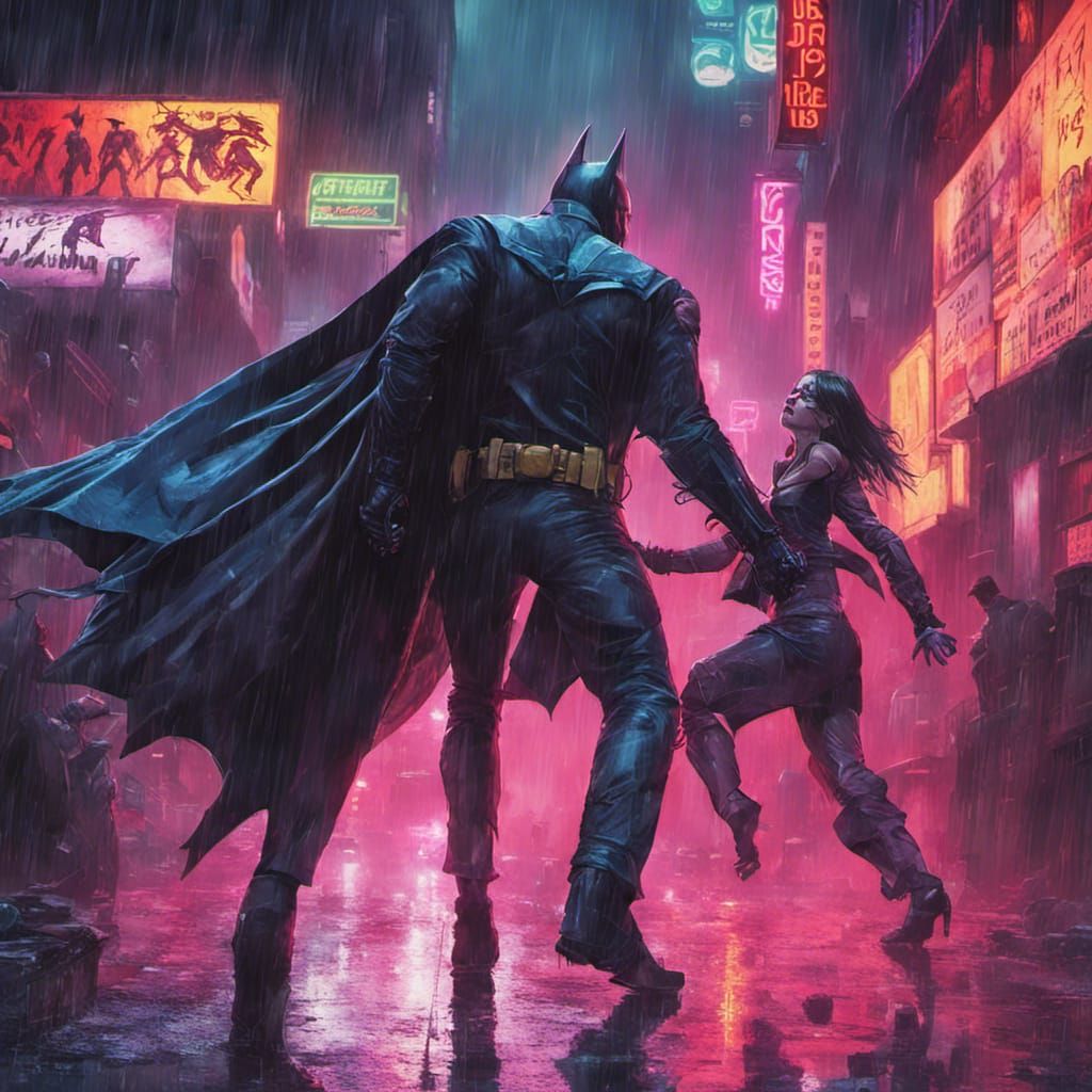 The Machiavellian attack Batman vs The Machiavellian woman