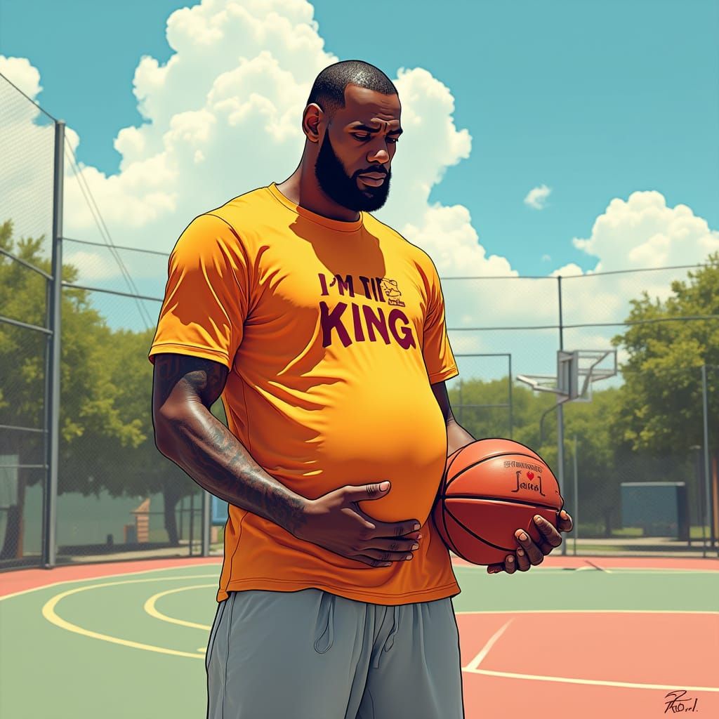 Lebron James Surprises with Humorous Pregnancy Reveal