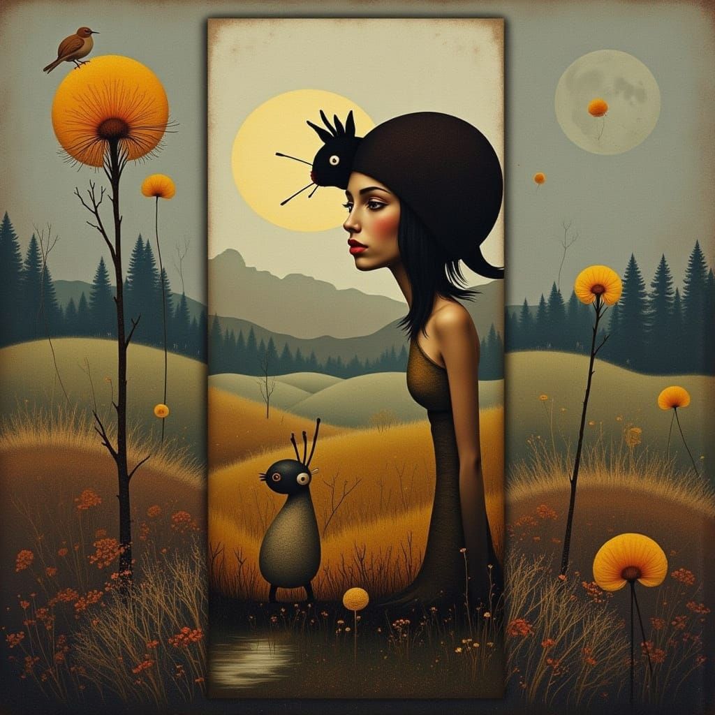 AI Generated Image with CICADA SONG and Overlapex