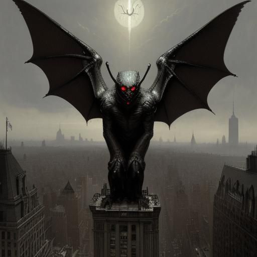 Mothman Sighting in 1900s Gotham