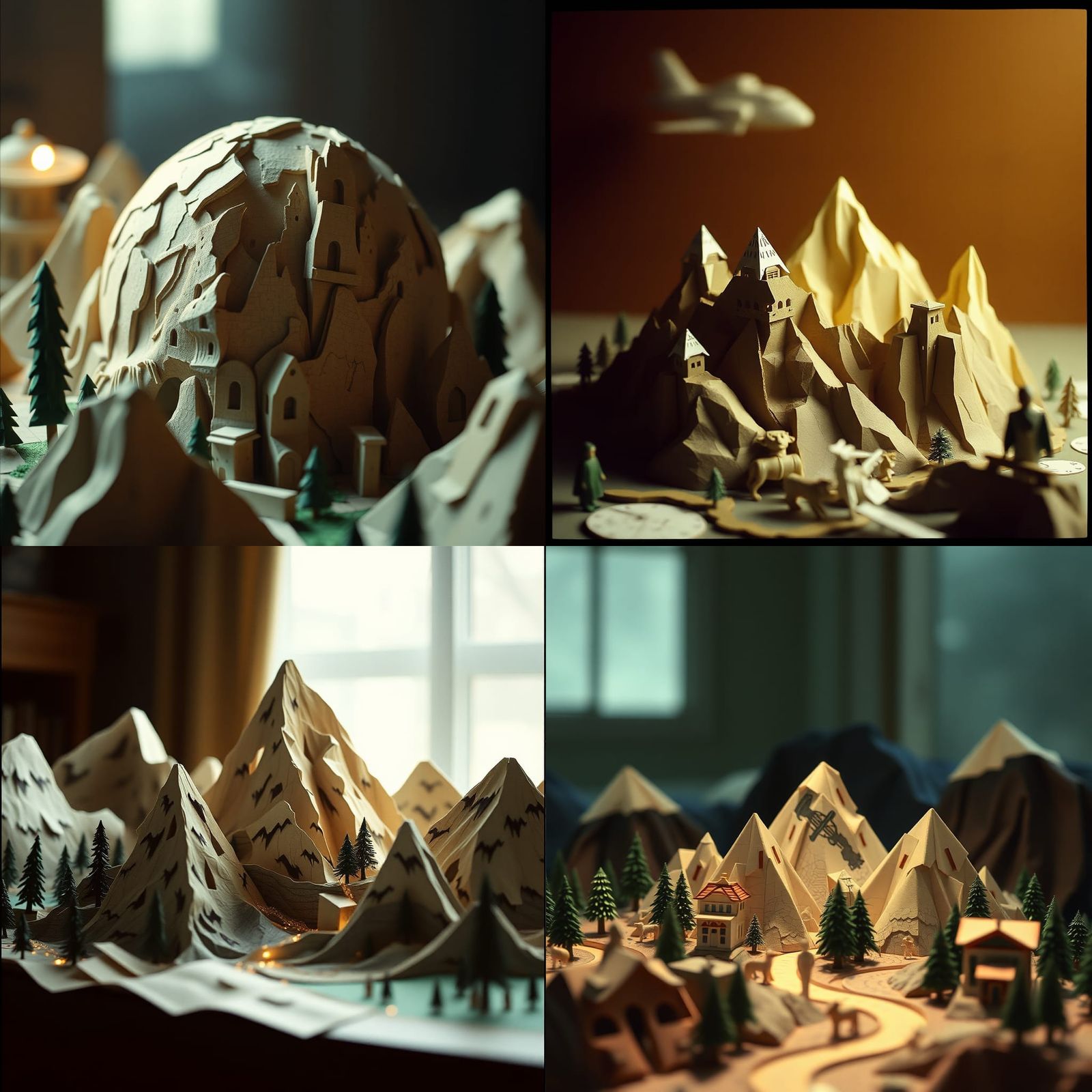 Paper World: A Cinematic Still Life
