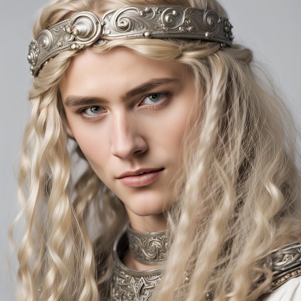 Young Woman as Ancient Roman Beauty