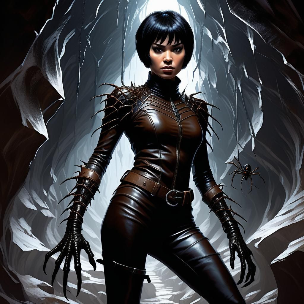 Atlach-Nacha: Spider Goddess in Dark Fantasy Art