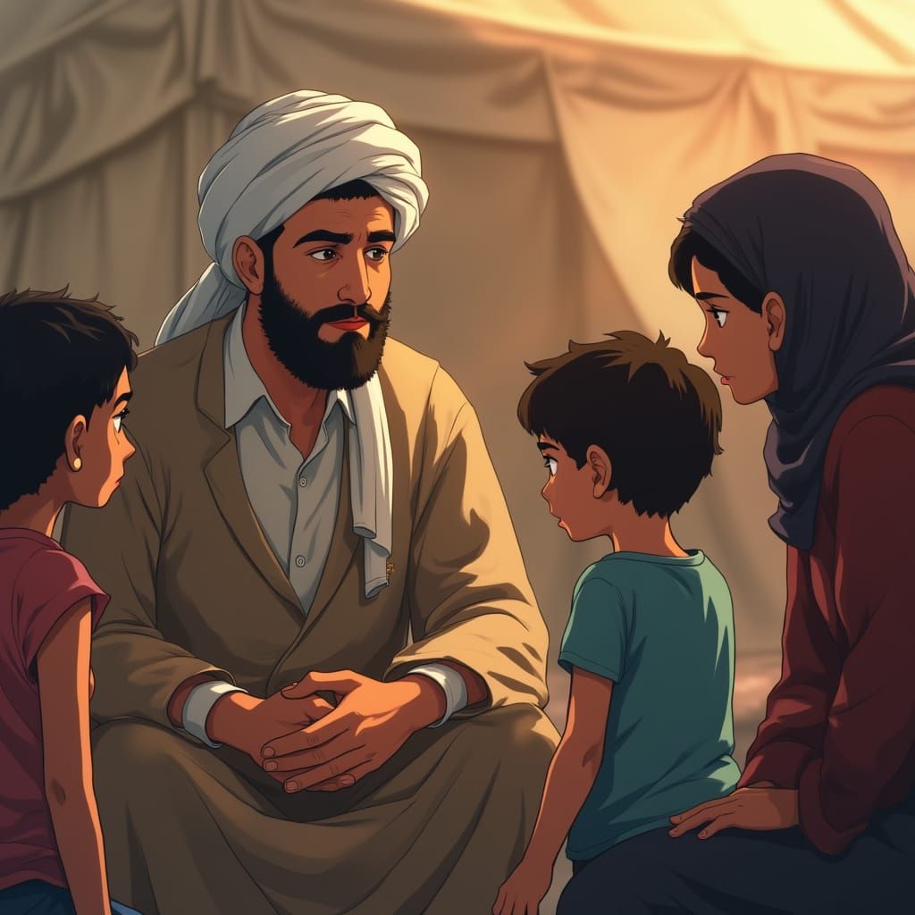 Compassionate Cleric Among the Vulnerable: Anime Style