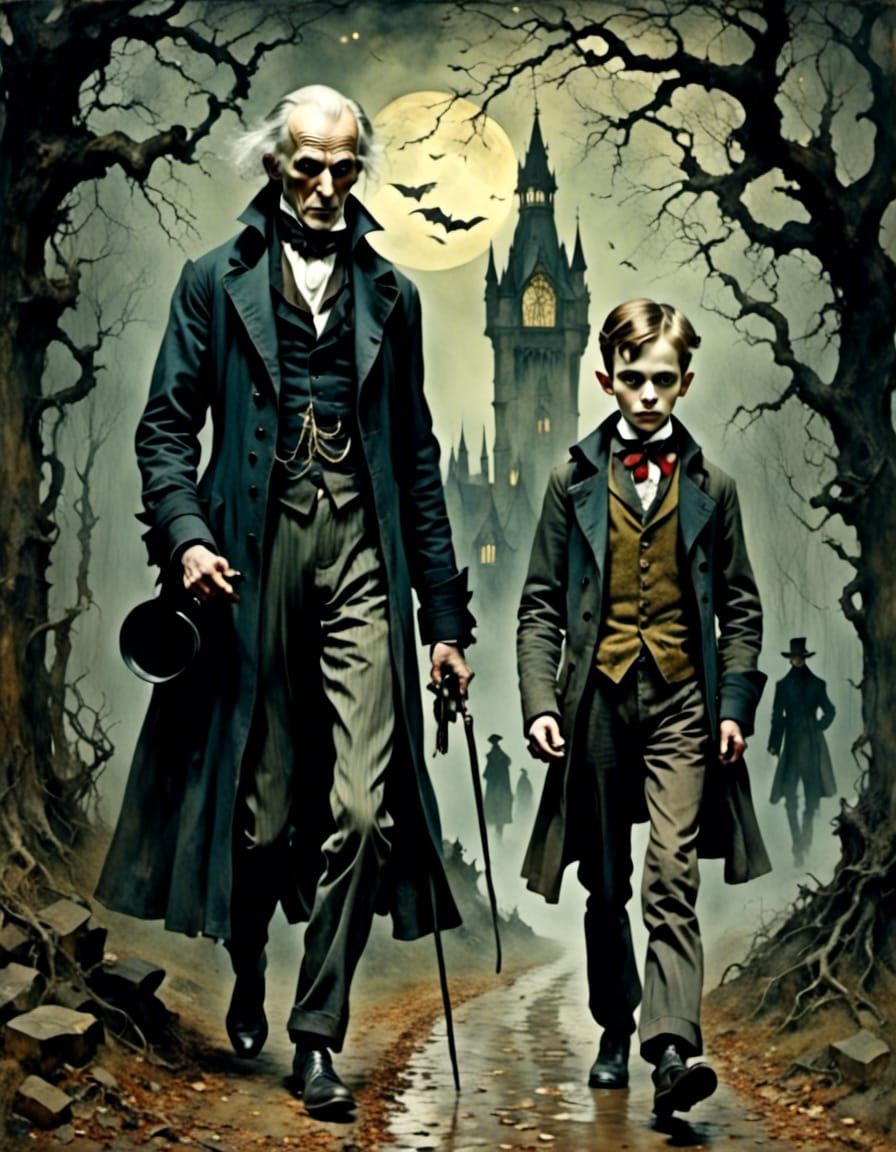 old man and young vampire