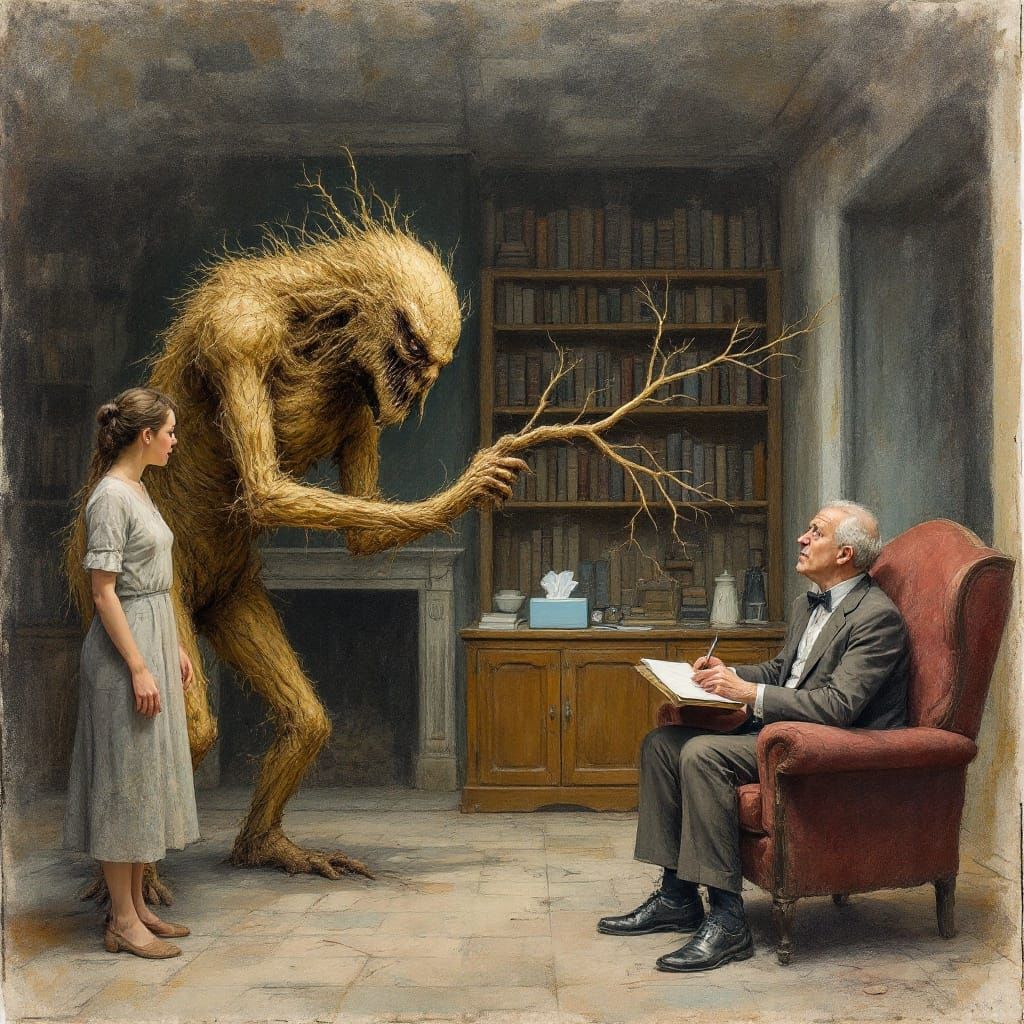 Goult Confronts the House Keeper in a Desperate Cry for Help