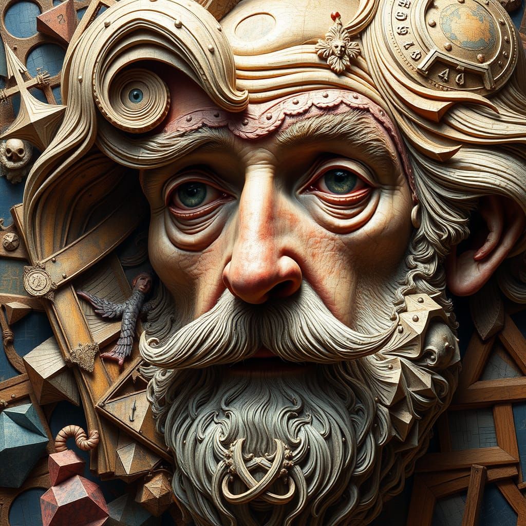 Impossible Figures in Geometric Art