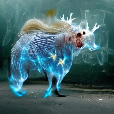 AI-Generated Image of Boris Johnson's Patronus