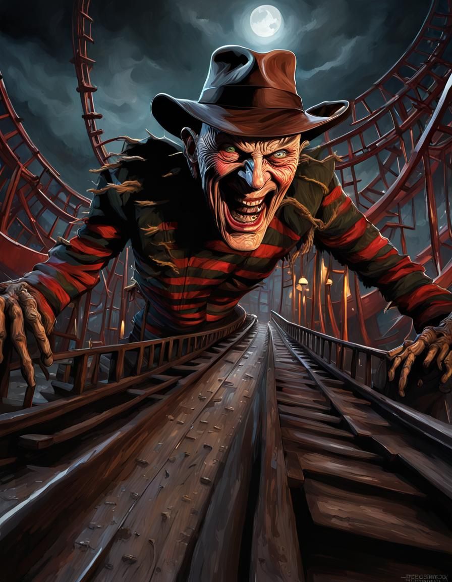 Nightmare on Elm Street Theme Park Concept Art