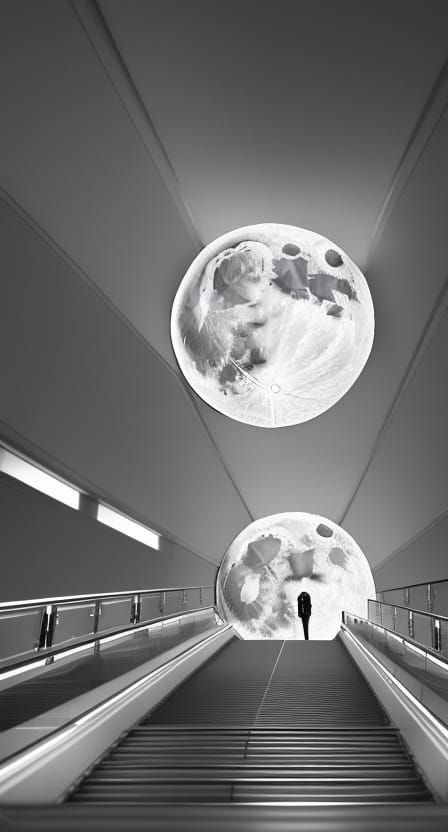 Liminal Moon Escalator