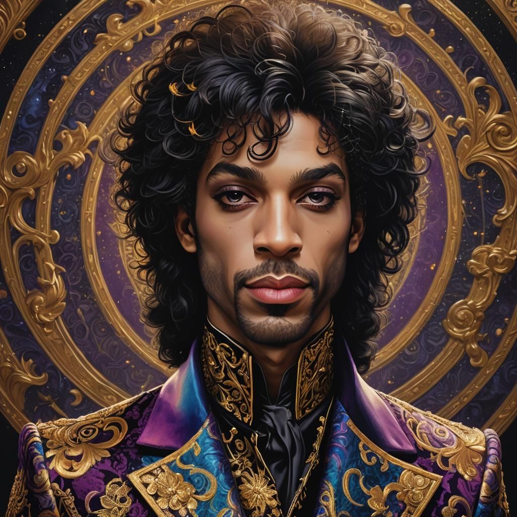 Prince in Opulent Velvet Splendor