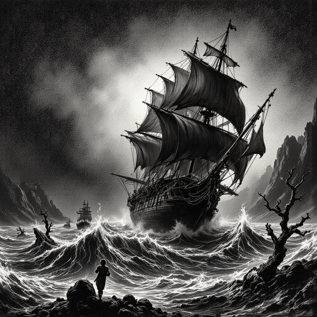 Dante's Inferno: Giants and Lucifer in 19th Century Style