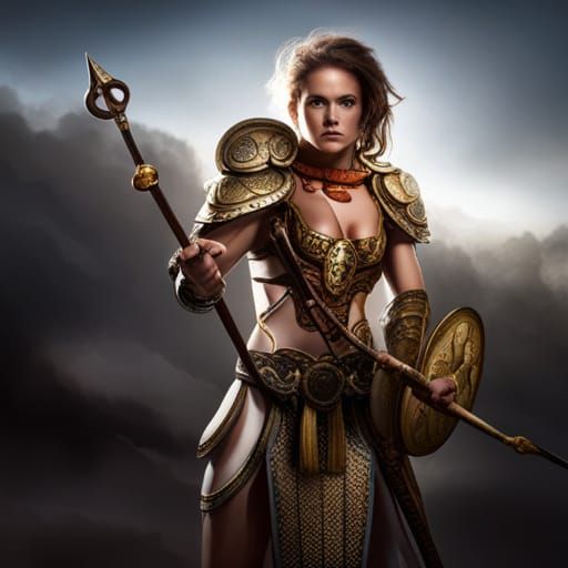 Lion Woman: A Warrior's Strength