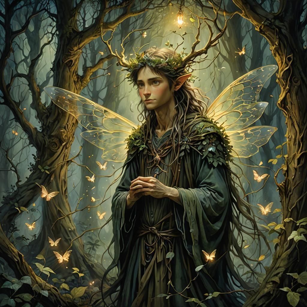 Animated Movie Scene with Lush Forest