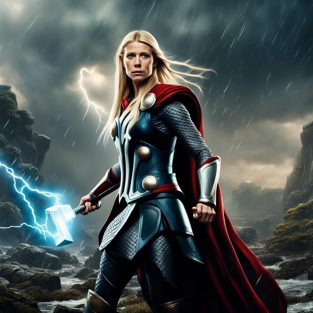 Gwyneth Paltrow as Jane Foster.