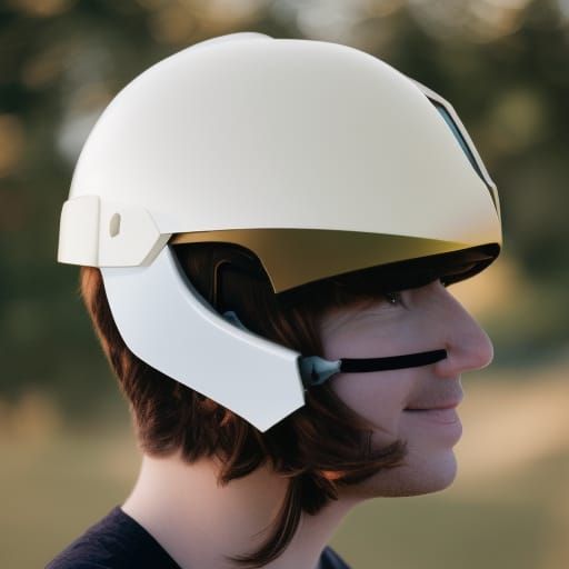 Halo Helmet in Divine Sunlight