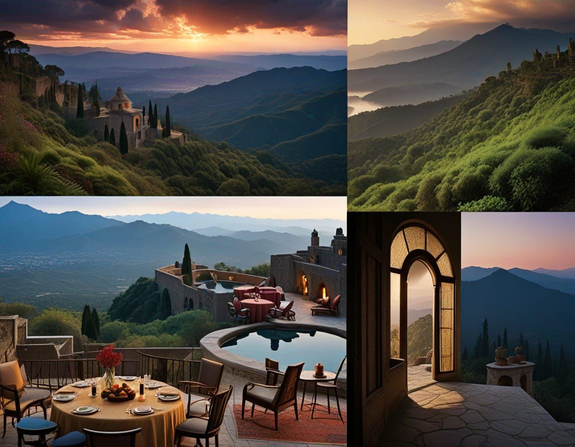 Arkana Valle de Bravo Mood Board