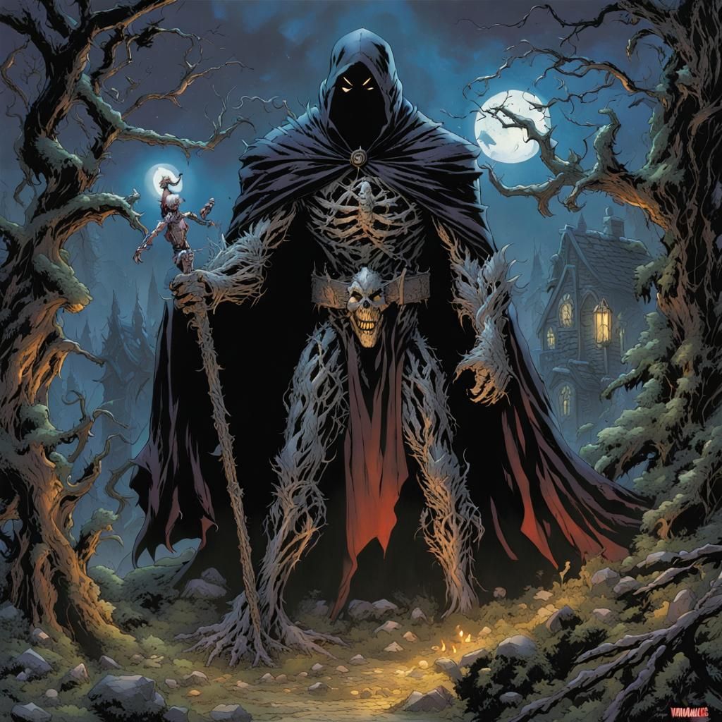 Grimdark Landscape Painting