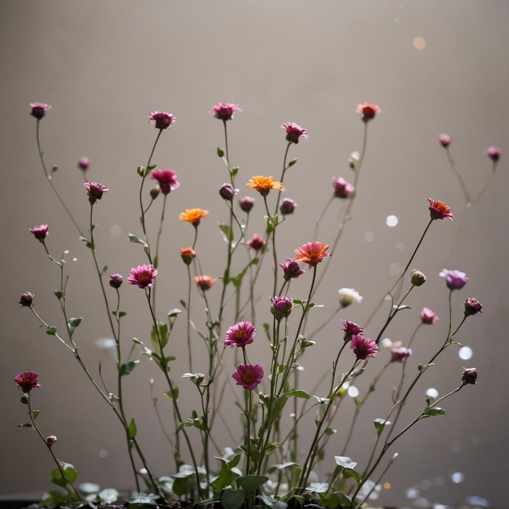 Flowers Bloom from Grave: Professional Photography