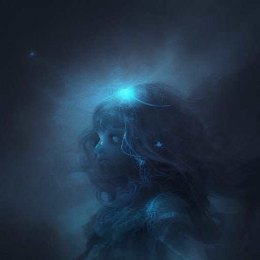 Ethereal Star Engraving on a Dreamlike Hand