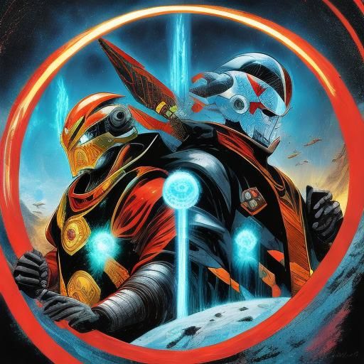 Ultraman in Space Opera Style