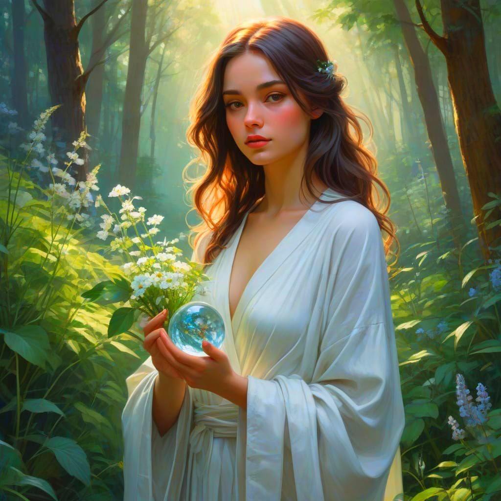 Panacea Goddess of Healing Revealed in Ethereal Beauty