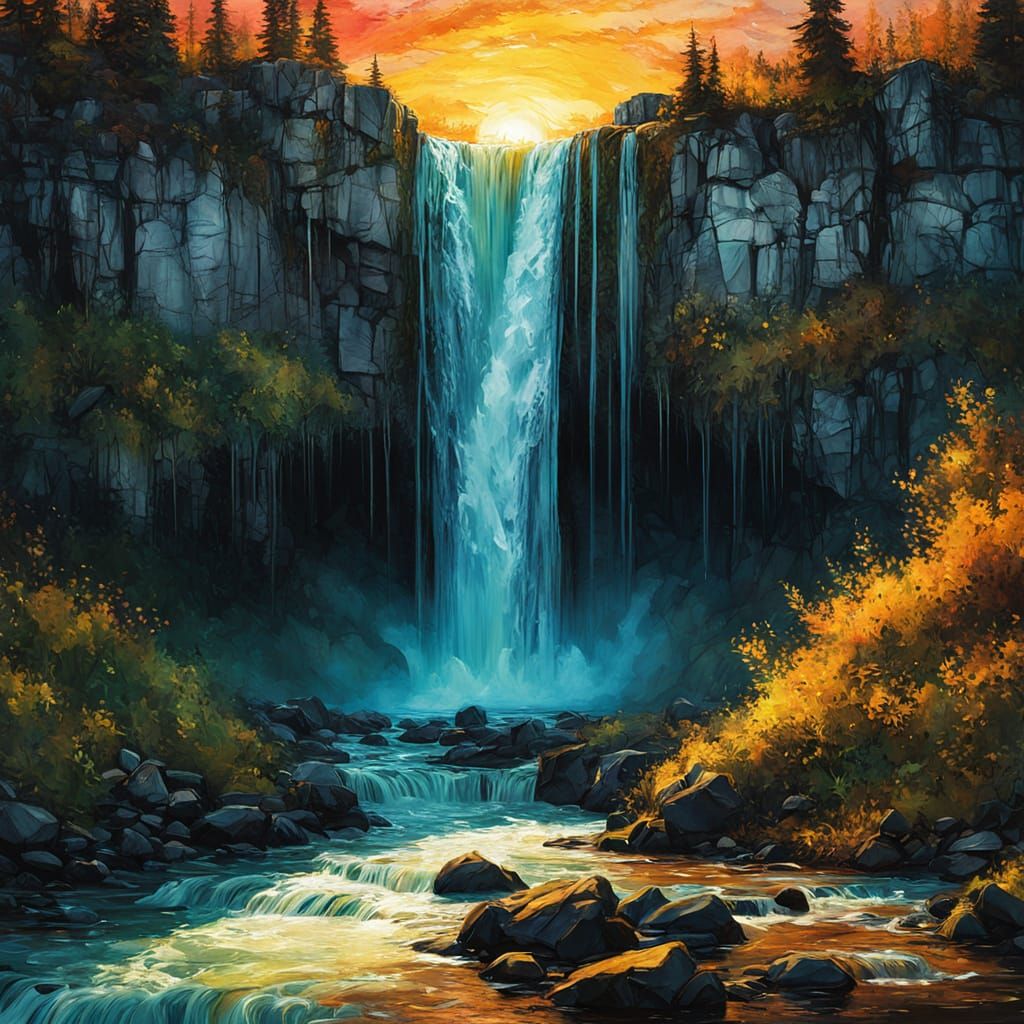 waterfall