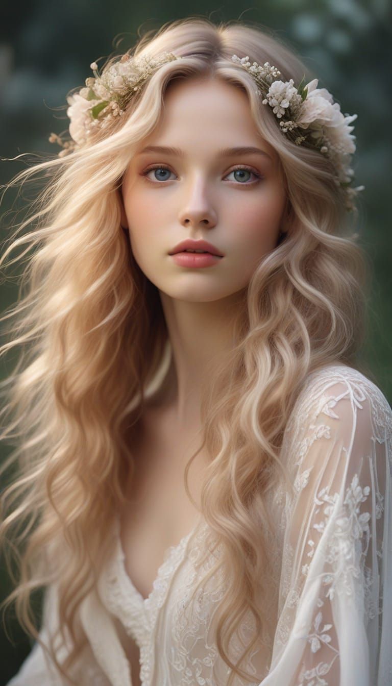 Ethereal Beauty in Soft Pastel Hues