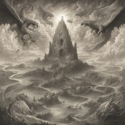 Primordial Chaos: A Cosmic Creation Myth