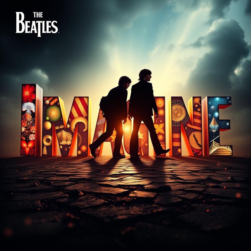 The Beatles Album Cover: Imagine, a Digital Matte Painting