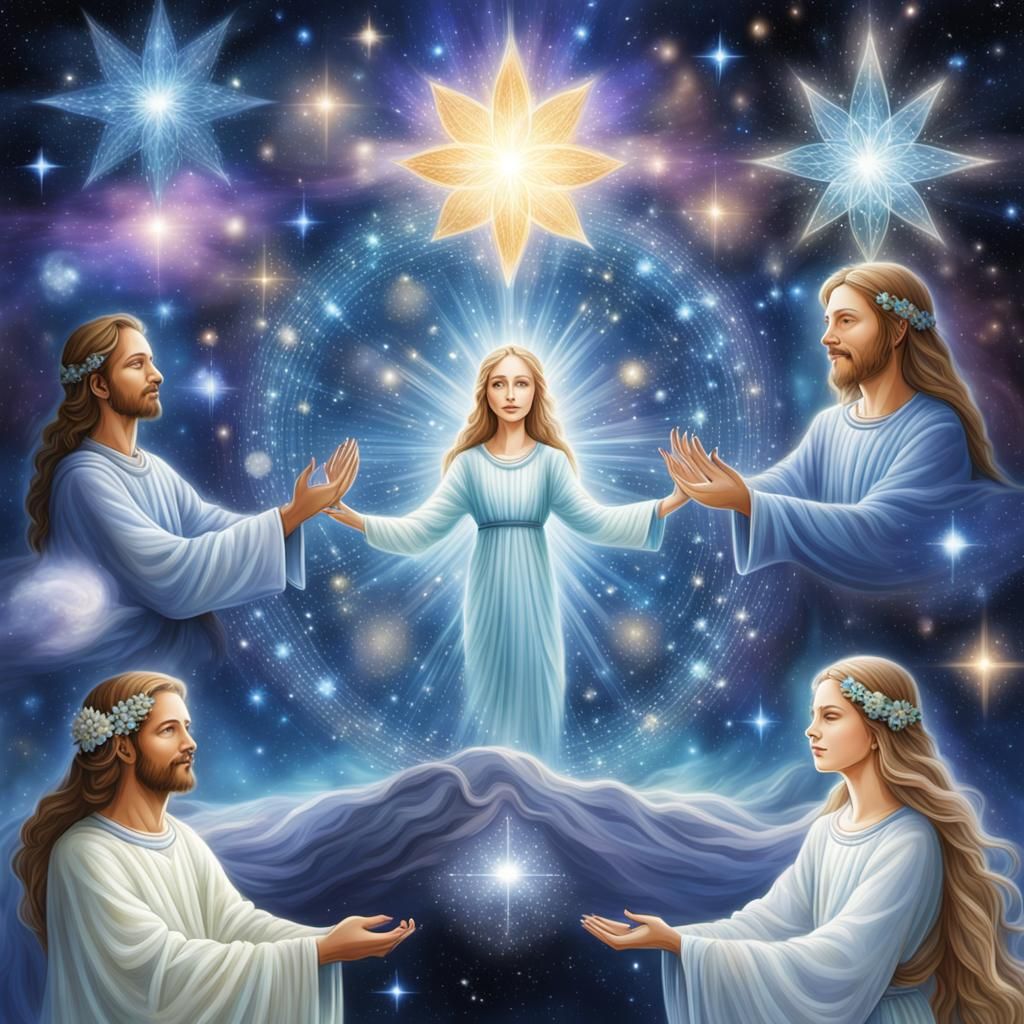 Ethereal Pleiadian Starseeds: Light, Love, and Hope