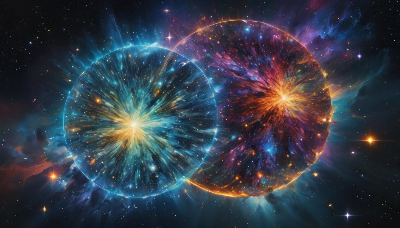 Star Cluster in Astrosphere: Digital Bio Art