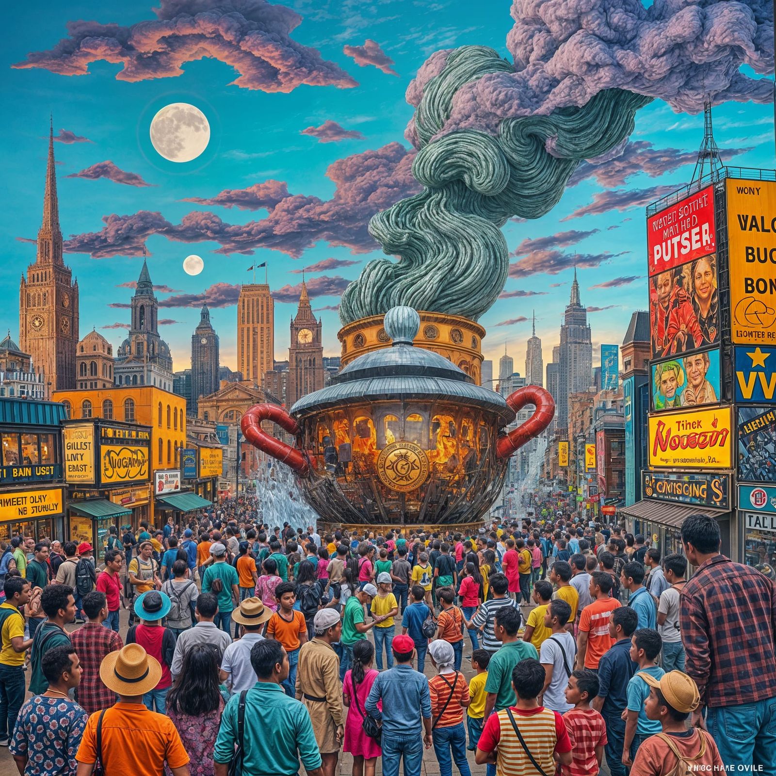 A Diverse Melting Pot in Full Color