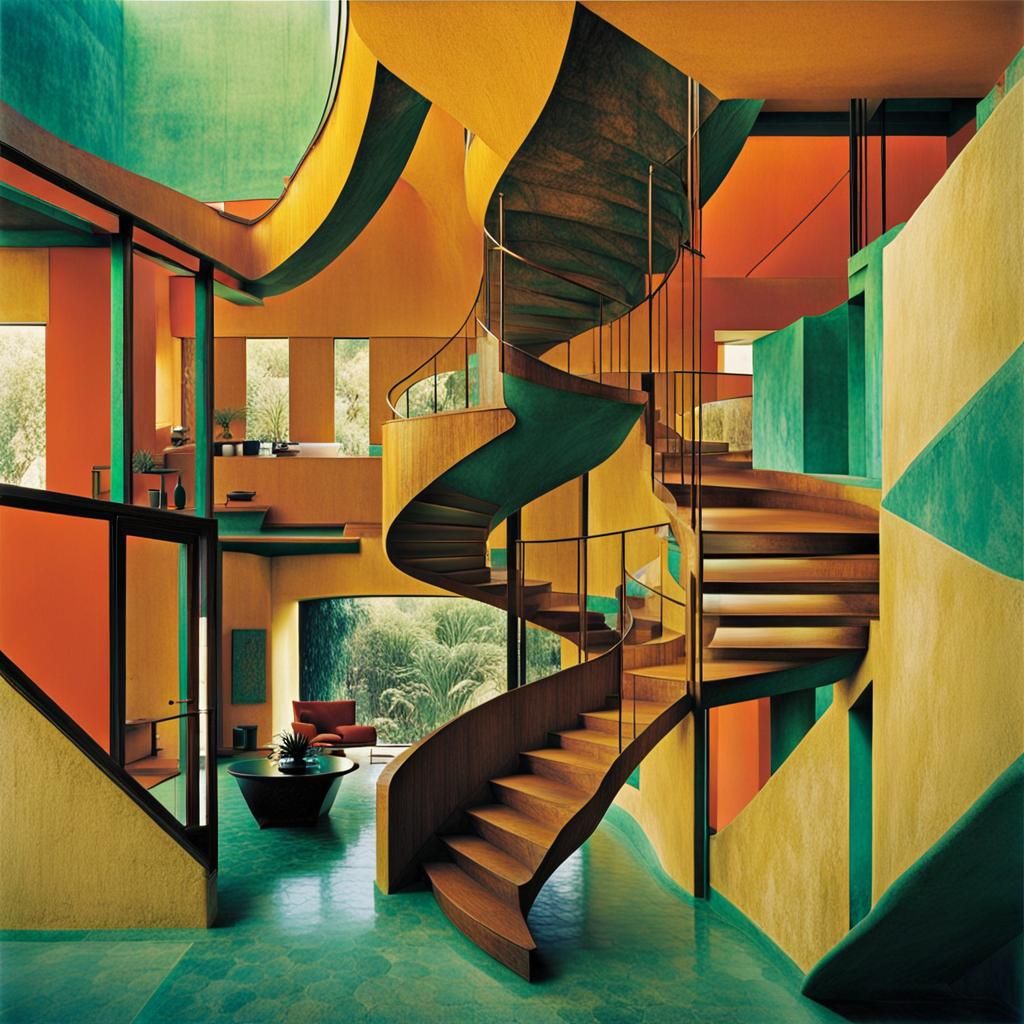 Modernist Interior Inspired by Luis Barragan