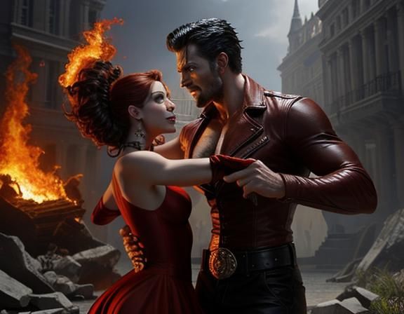 Dance with the Devil: Matte Painting in Deep Colors