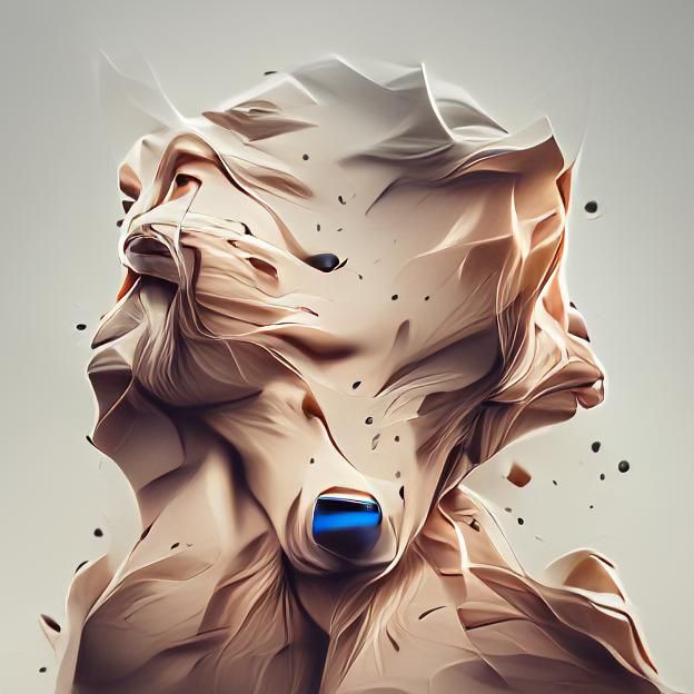 Majestic 3D Wolf: Realistic Digital Art