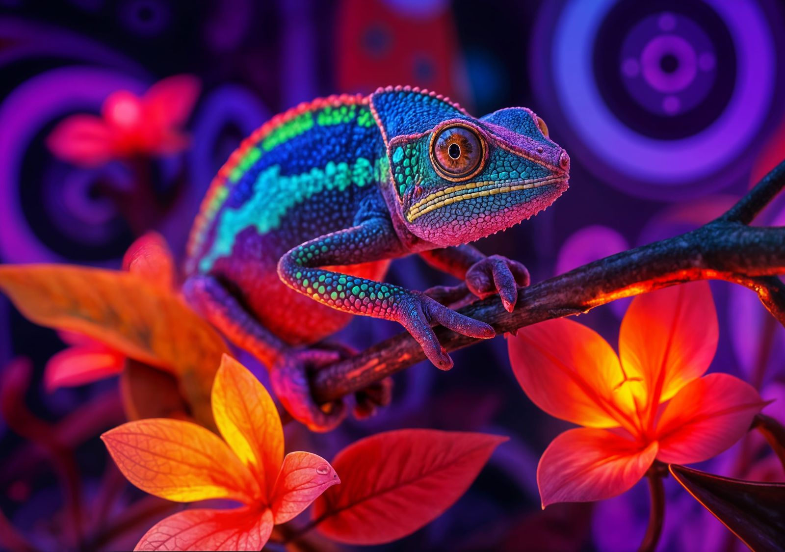 Fluorescent Chameleon (1)