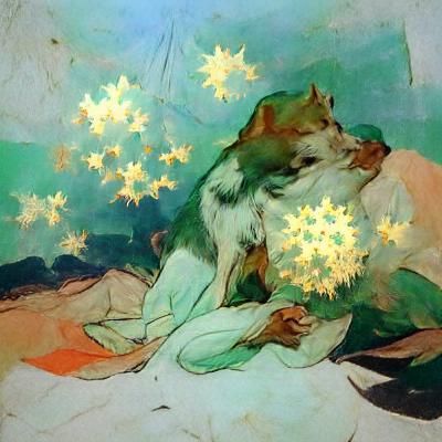 Mink coat star shine