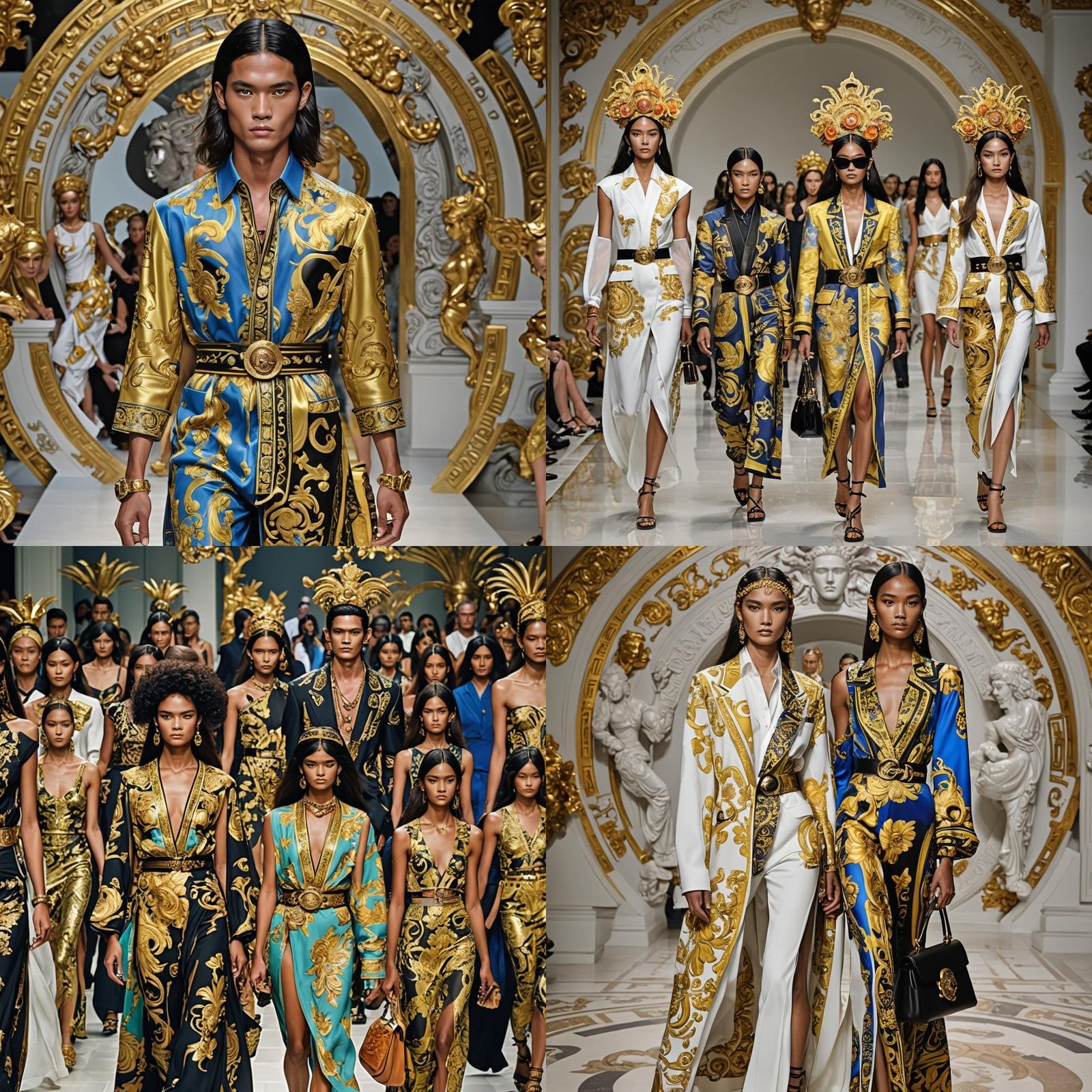Versace: Luxurious Pan-Balinese Fashion Concept