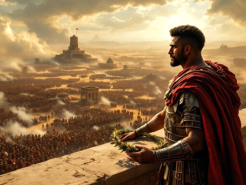 Scipio Africanus Triumphs at the Battle of Zama