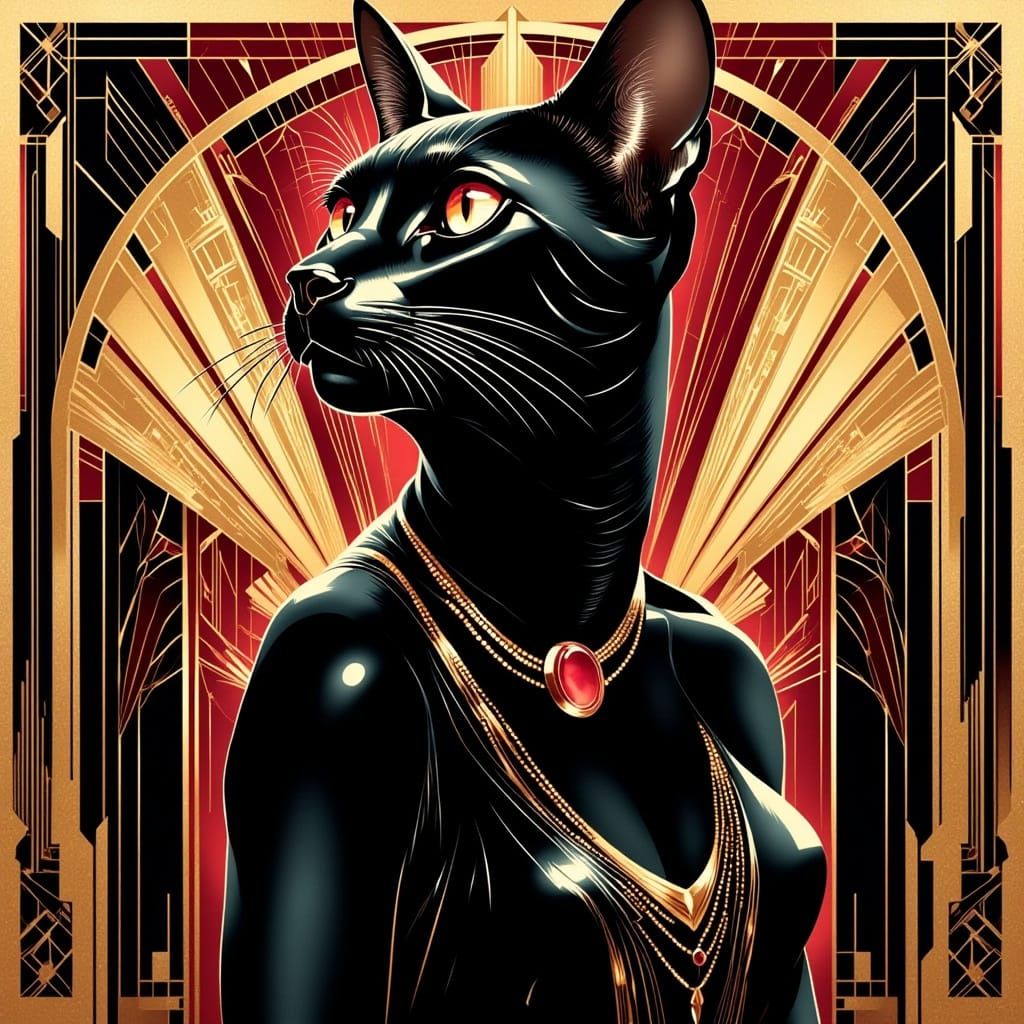 <lora:Native Art Deco:1.0> <lora:Flappers:1.0> Art Deco post...