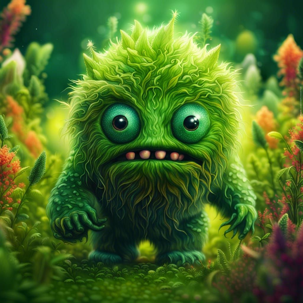 Green Plant monster